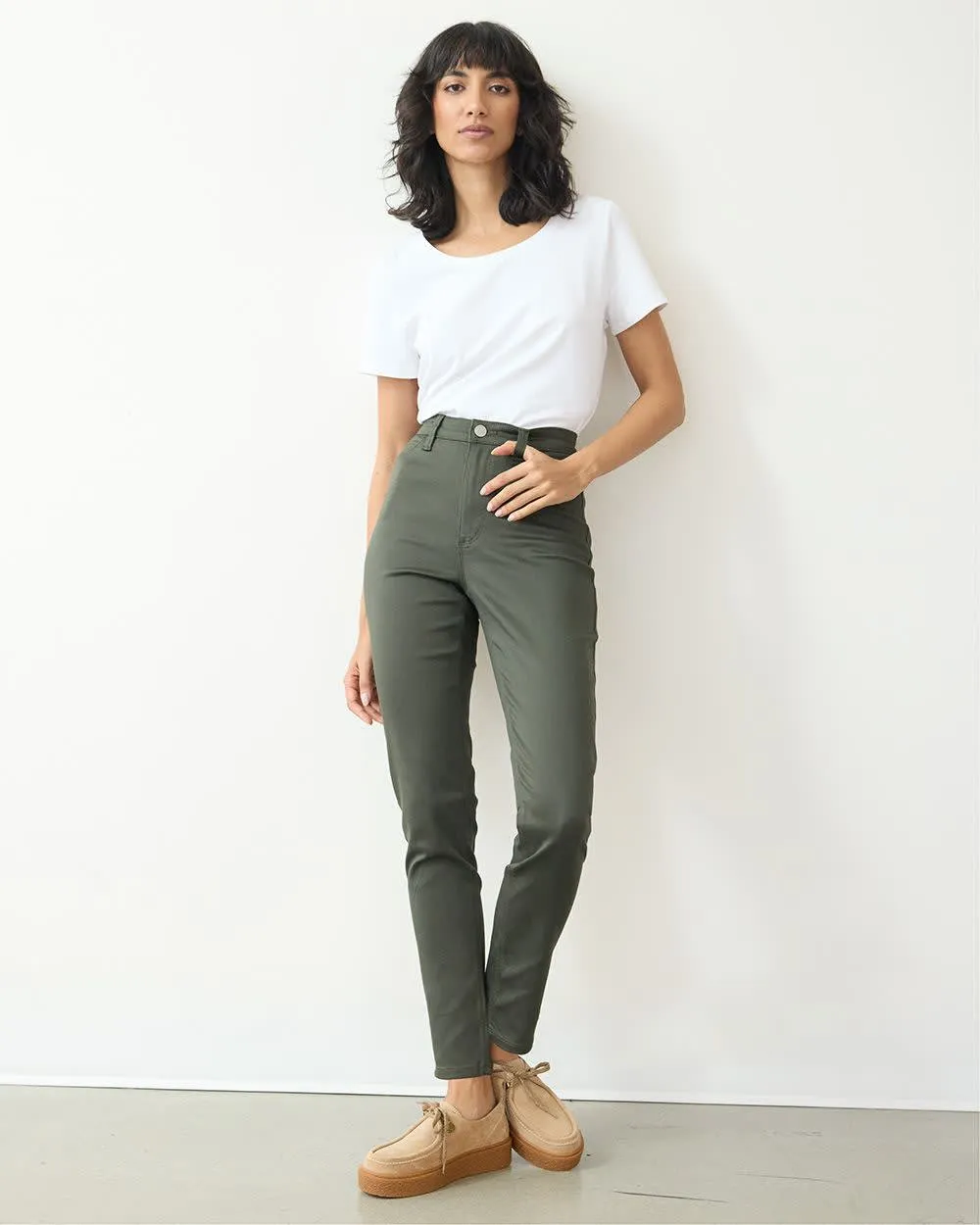 Skinny-Leg High-Rise Jean - The Signature (R) - Tall sold by Reitmans product image thumbnail 3