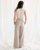 Wide-Leg High-Rise Linen Pant - Petite sold by Reitmans