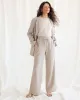Wide-Leg High-Rise Linen Pant - Petite sold by Reitmans
