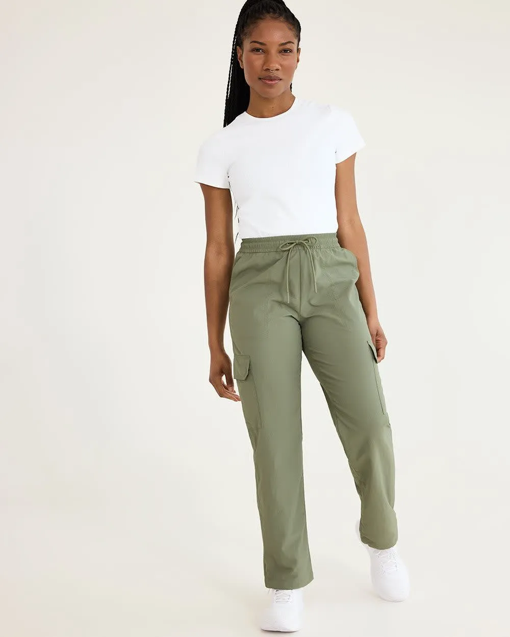 Wide-Leg Cargo Pant - Hyba sold by Reitmans