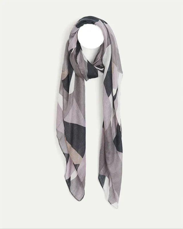 Scarf with Geometric Print sold by Reitmans