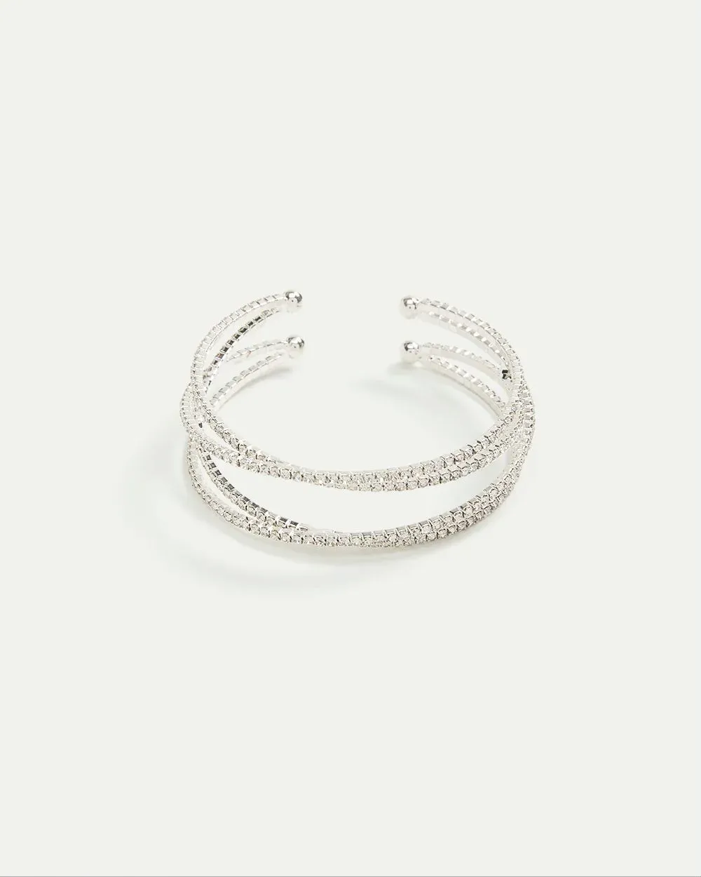Cuff Bracelet with Rhinestones sold by Reitmans product image thumbnail 4