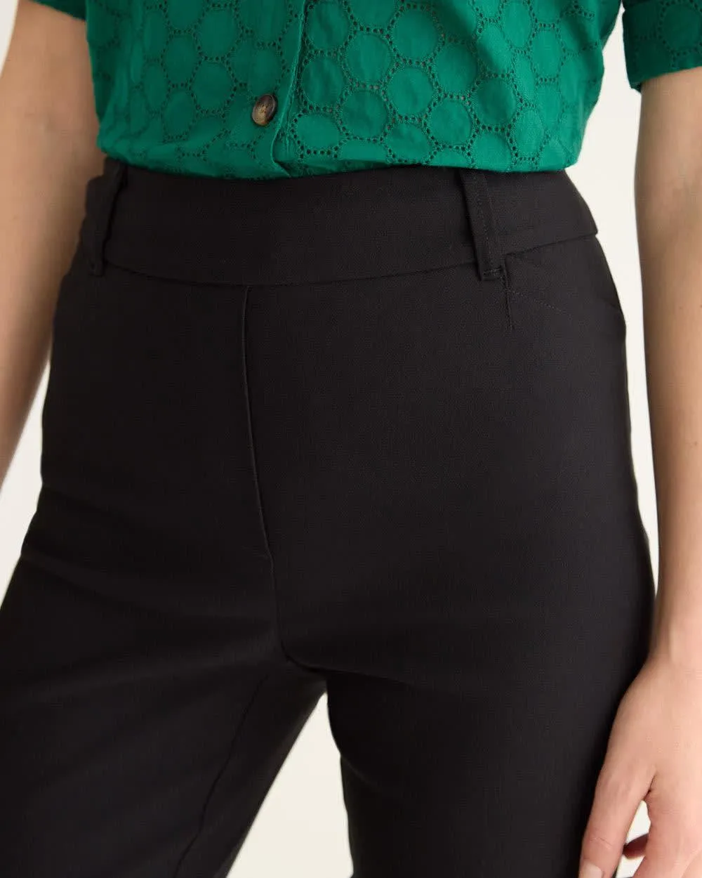 Slim-Leg High-Rise Capri Pants - The Iconic (R) sold by Reitmans product image thumbnail 5