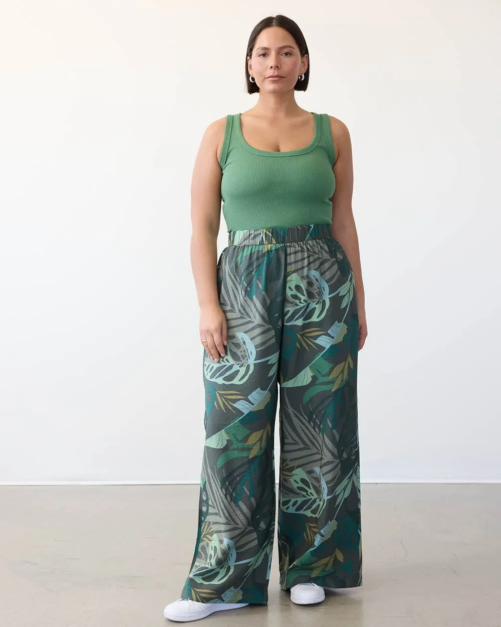 Wide-Leg Pant - Petite sold by Reitmans product image thumbnail 3