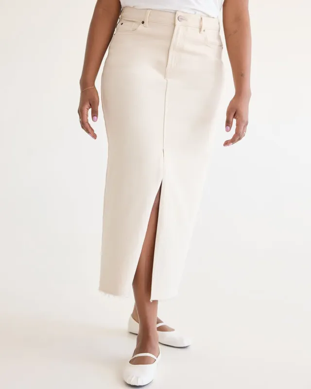 Maxi Denim Skirt sold by Reitmans
