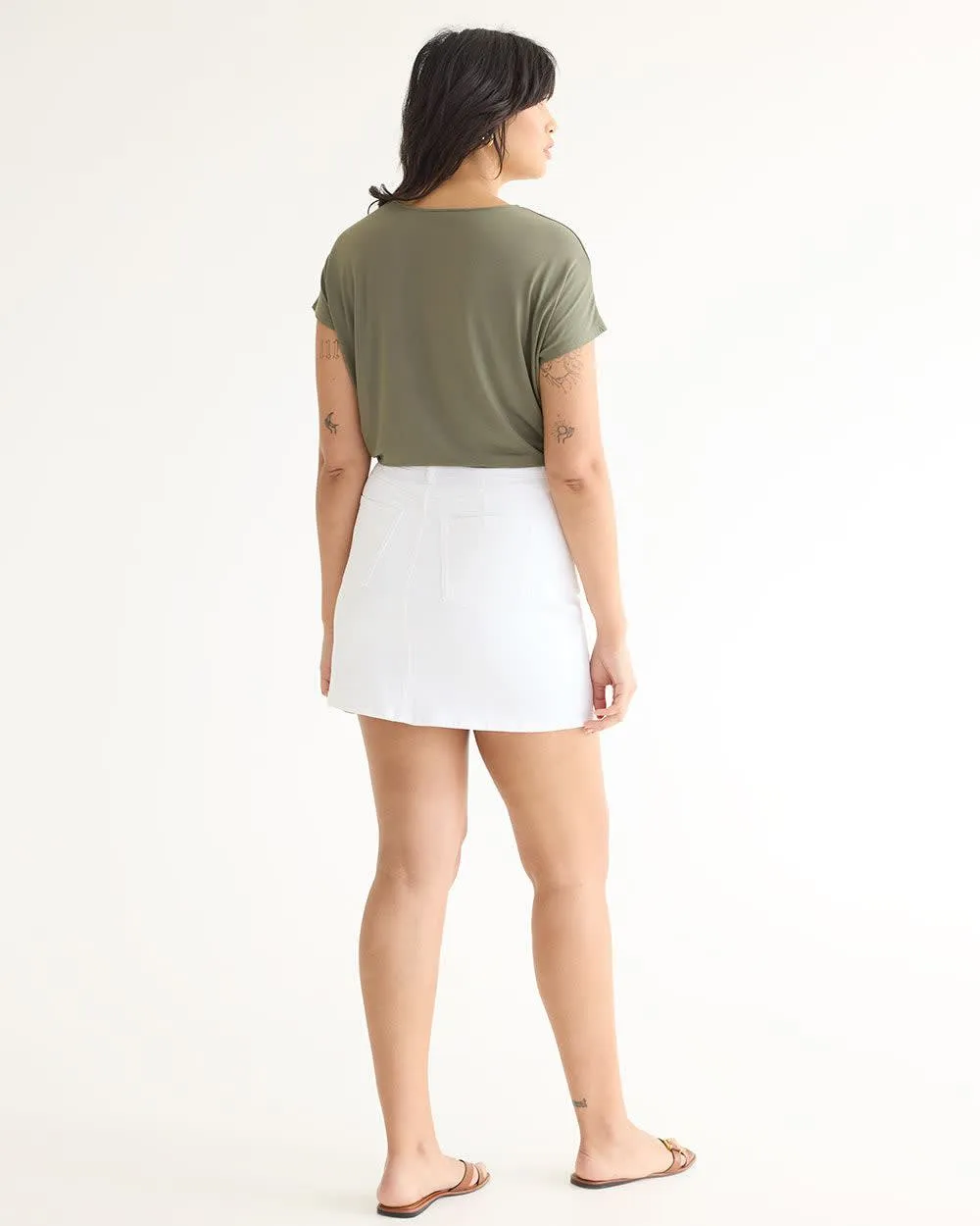 Denim Skort sold by Reitmans product image thumbnail 2