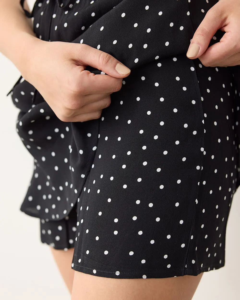 Fluid Ruffled Skort sold by Reitmans product image thumbnail 4