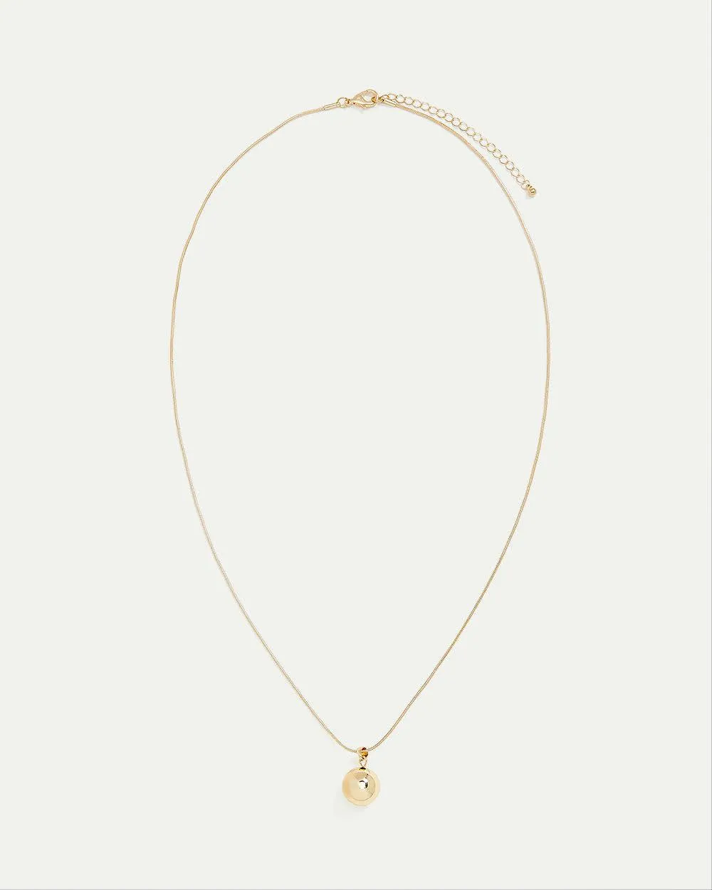 Long Necklace with Large Ball Pendant sold by Reitmans product image thumbnail 2