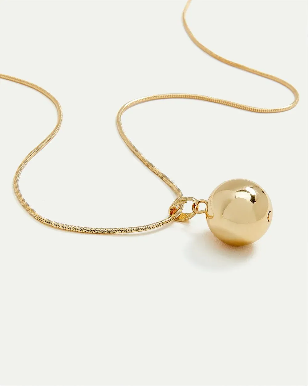 Long Necklace with Large Ball Pendant sold by Reitmans product image thumbnail 3