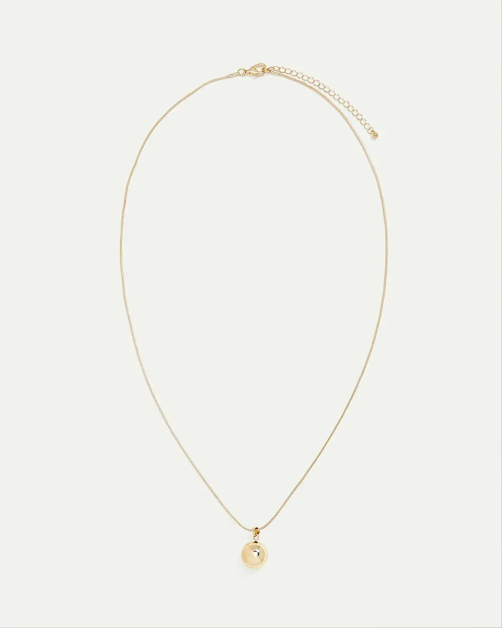 Long Necklace with Large Ball Pendant sold by Reitmans product image thumbnail 4