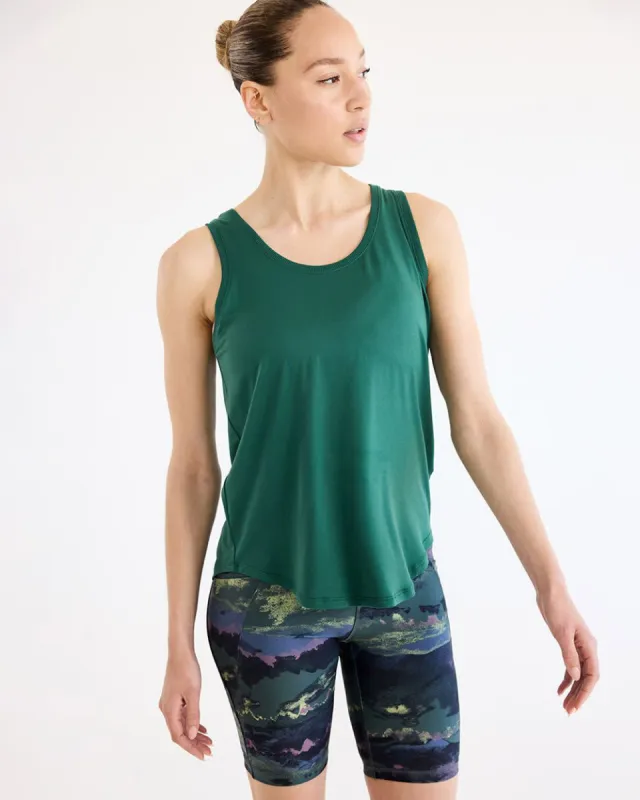 Scoop-Neck Tank - Dry Lux Hyba Essentials sold by Reitmans