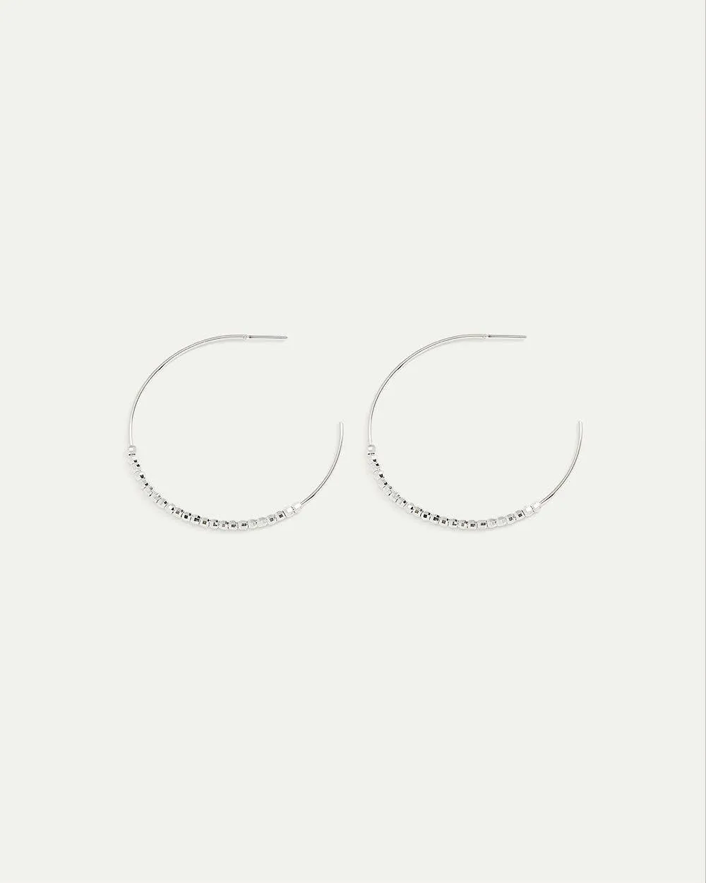 Hoops with Station Beads sold by Reitmans product image thumbnail 2