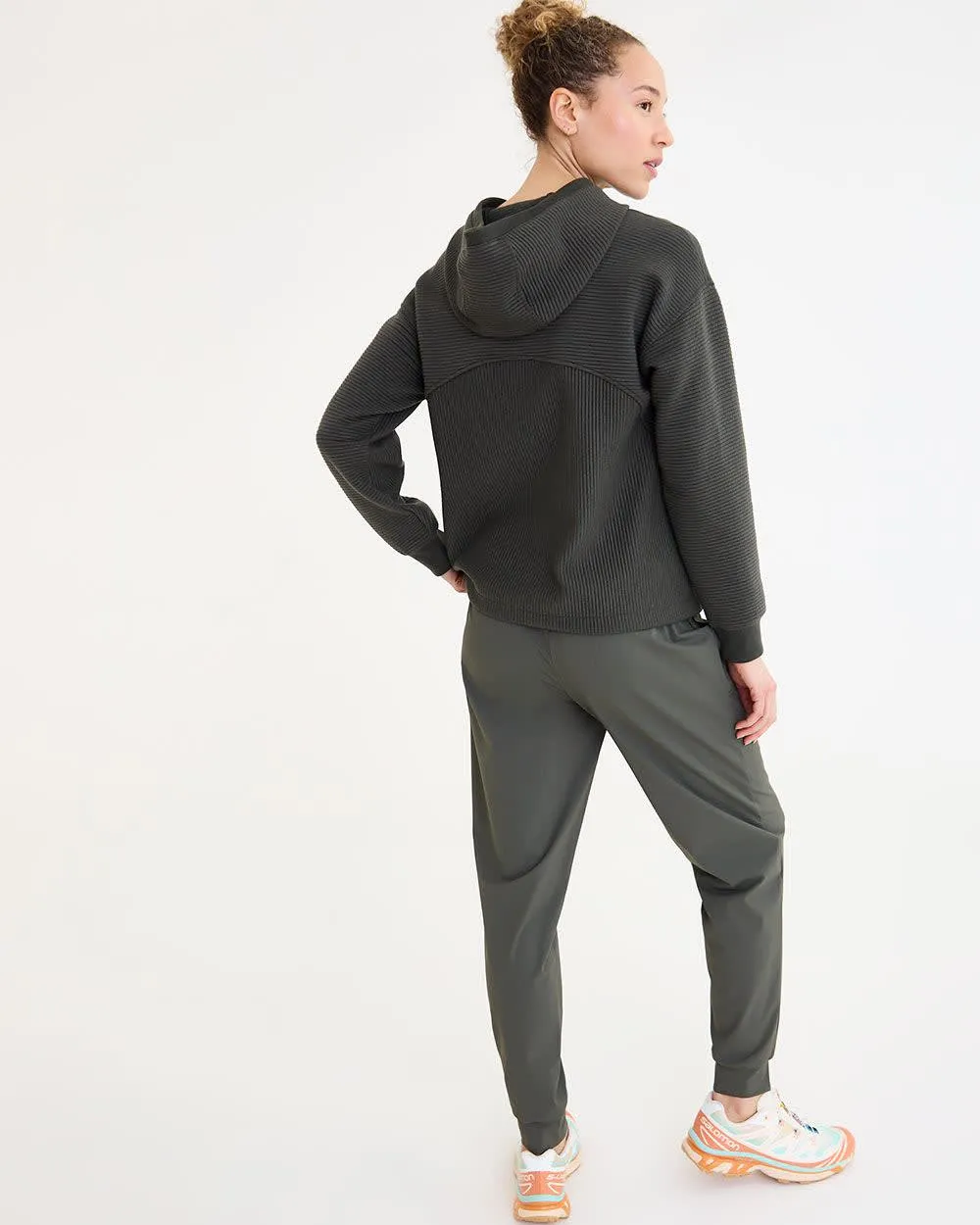 Hooded Pullover with Adjustable Hem - Hyba sold by Reitmans product image thumbnail 2
