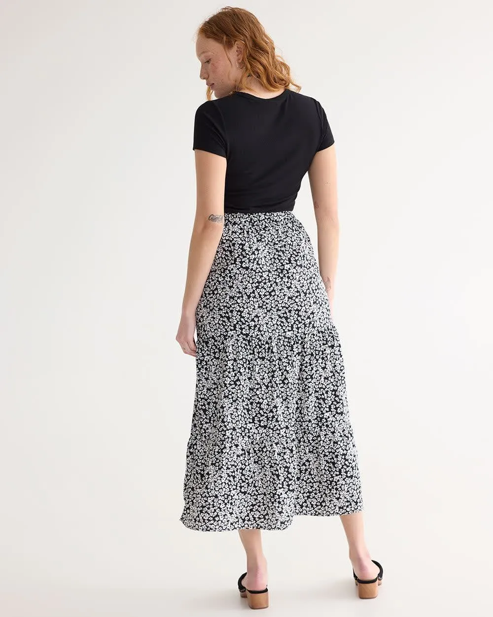 Pull-On Tiered Maxi Skirt sold by Reitmans product image thumbnail 2