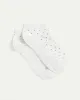 Dotted Cotton Anklet Socks sold by Reitmans
