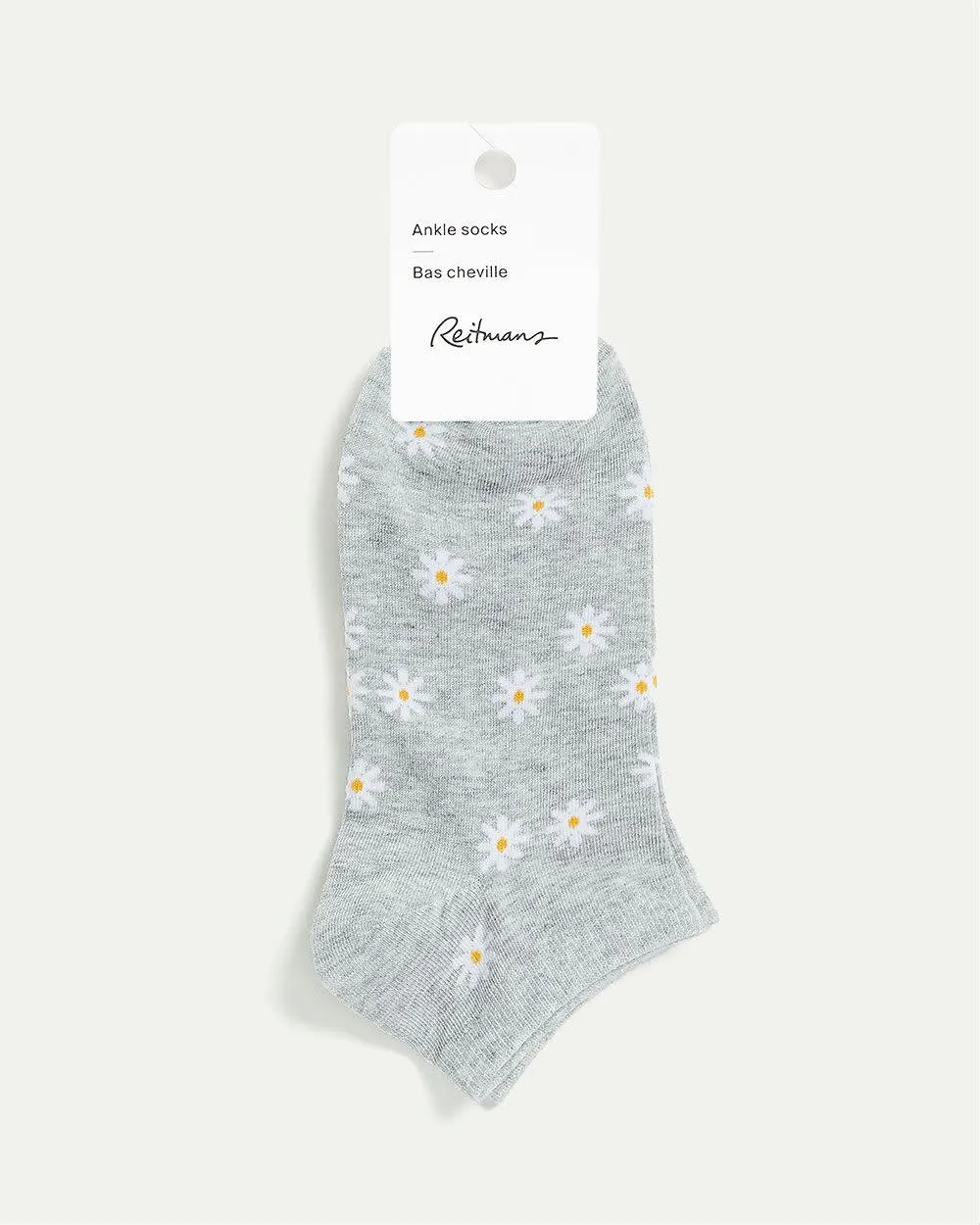 Cotton Anklet Socks with Flowers sold by Reitmans product image thumbnail 2