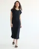 Extended-Sleeve Crew-Neck Midi Dress sold by Reitmans