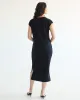 Extended-Sleeve Crew-Neck Midi Dress sold by Reitmans
