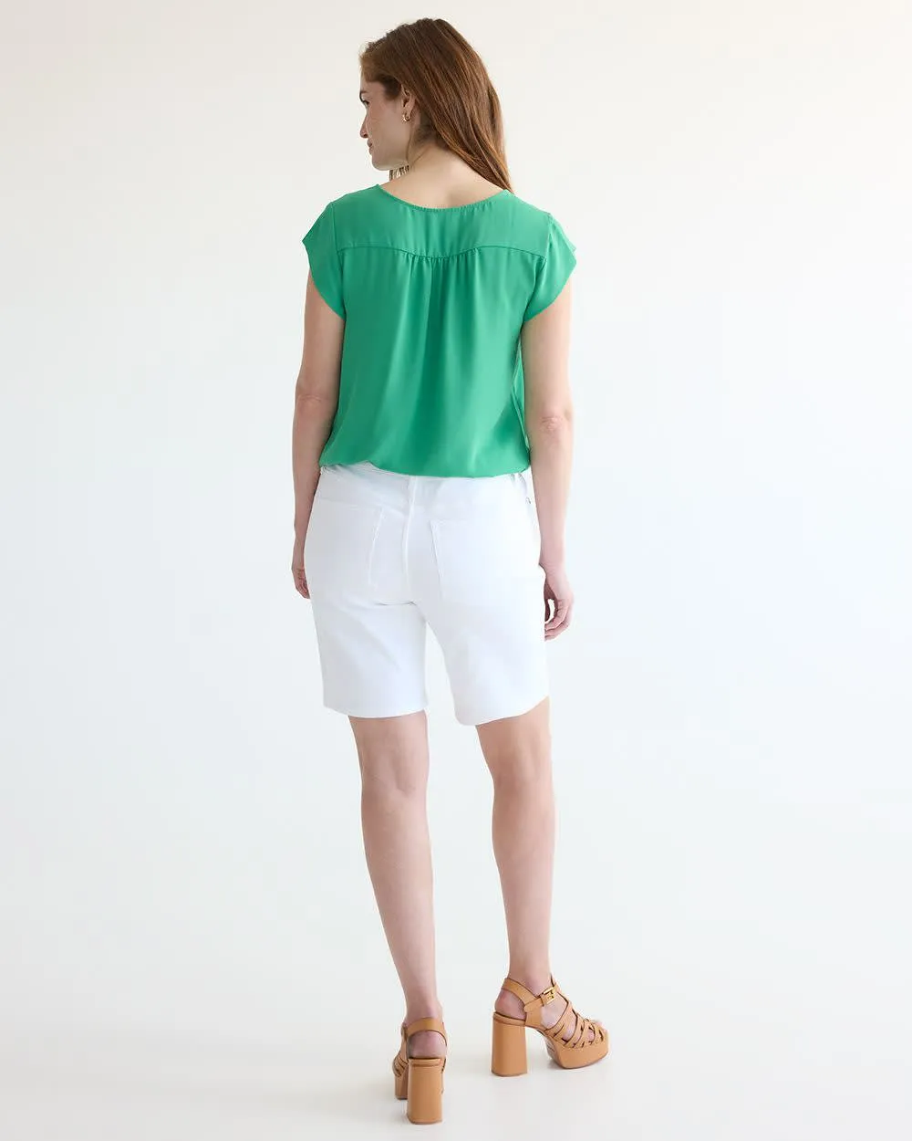 Mid-Rise Denim Bermuda sold by Reitmans product image thumbnail 2