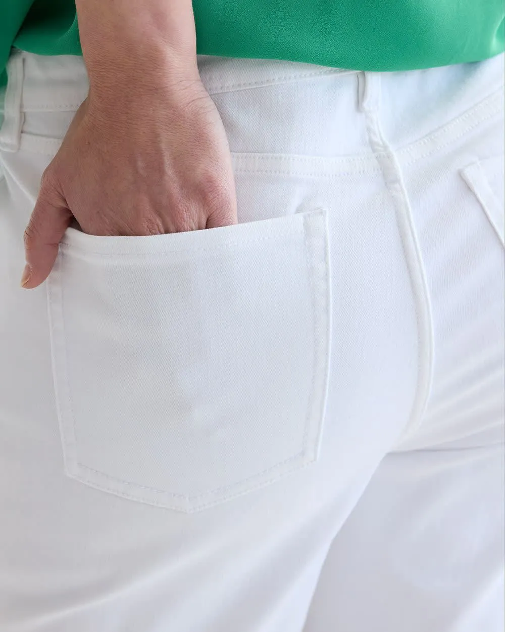 Mid-Rise Denim Bermuda sold by Reitmans product image thumbnail 4