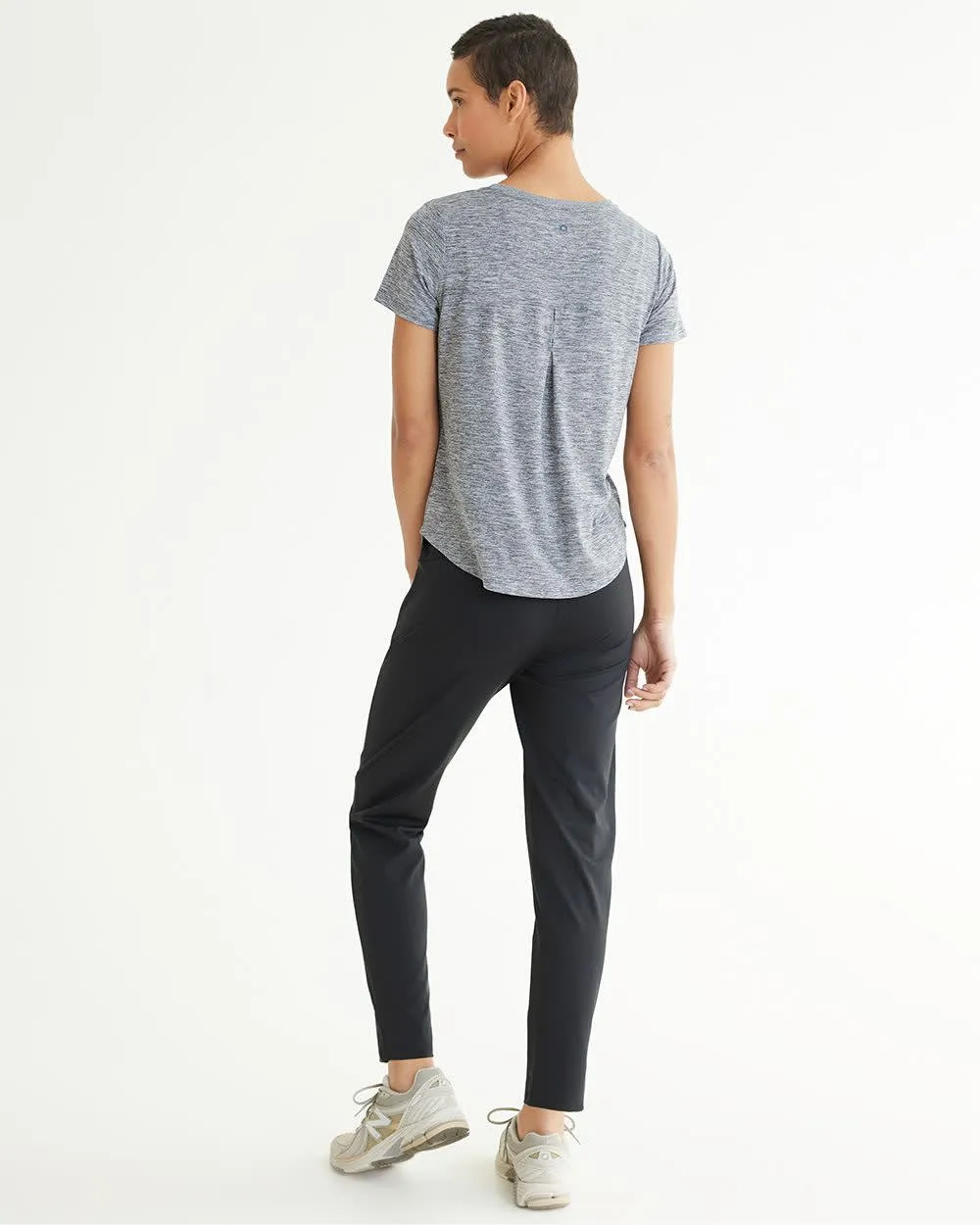 Short-Sleeve Crew-Neck Tee - Dry Lux Hyba Essentials sold by Reitmans product image thumbnail 2