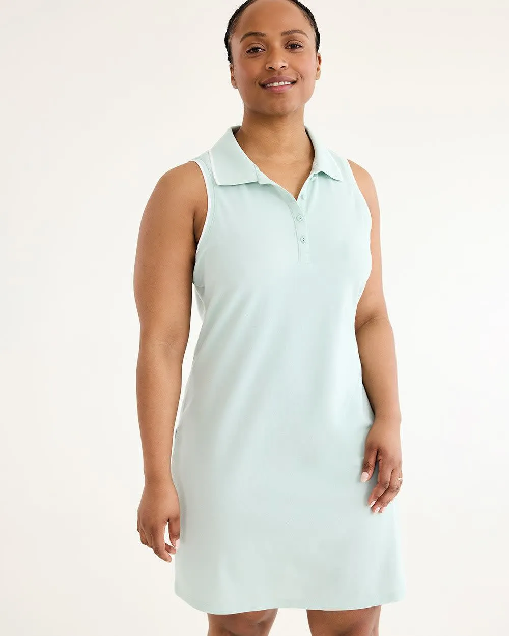 Sleeveless Polo Piqué Dress - Hyba sold by Reitmans product image thumbnail 5