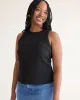 Ribbed Crew-Neck Tank sold by Reitmans