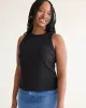 Ribbed Crew-Neck Tank sold by Reitmans