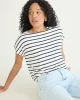 Short-Dolman-Sleeve Boat-Neck Tee sold by Reitmans