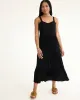 Sleeveless Tiered Midi Dress with Crochet Top sold by Reitmans