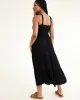 Sleeveless Tiered Midi Dress with Crochet Top sold by Reitmans