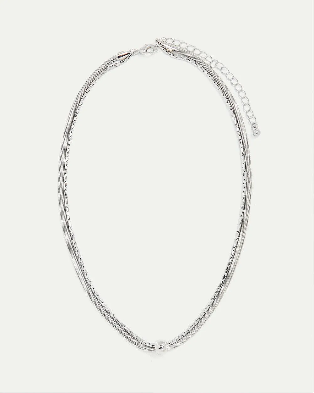 Double Snake Chain with Bead sold by Reitmans product image thumbnail 2