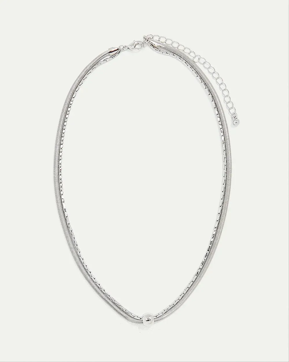 Double Snake Chain with Bead sold by Reitmans product image thumbnail 4