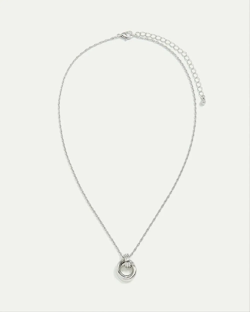 Short Necklace with Circle Pendant sold by Reitmans product image thumbnail 4