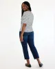Elbow-Sleeve Scoop-Neck Ribbed Tee sold by Reitmans