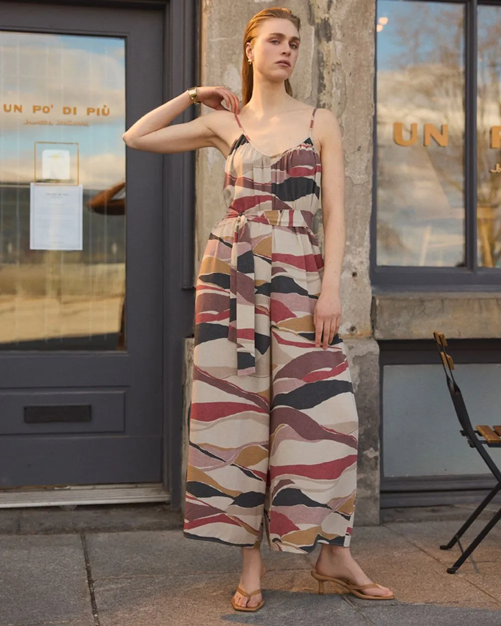 Sleeveless Wide-Leg Jumpsuit with Sash sold by Reitmans