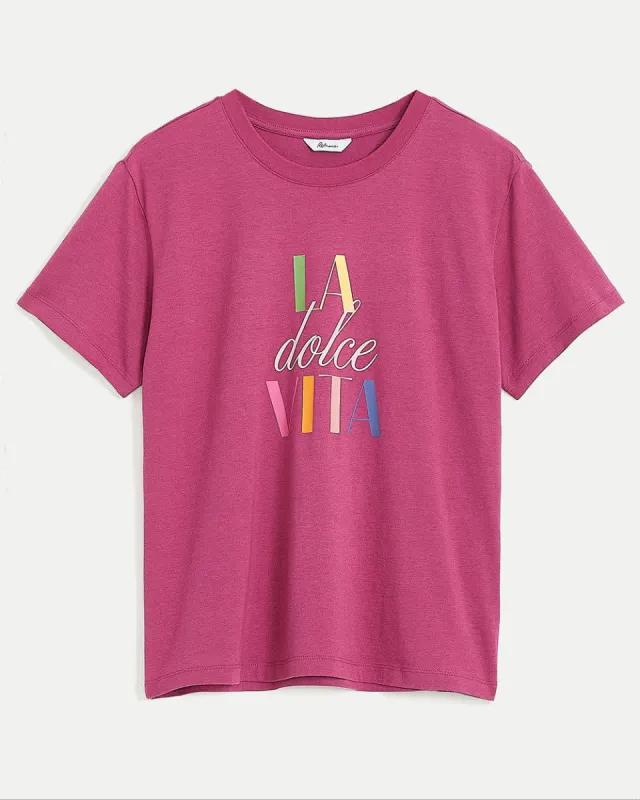 Short-Sleeve Crew-Neck Tee sold by Reitmans