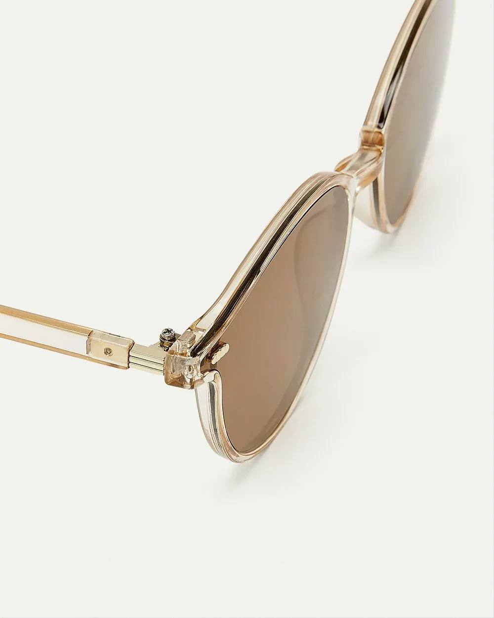 Round Sunglasses with Brown Lenses sold by Reitmans product image thumbnail 5