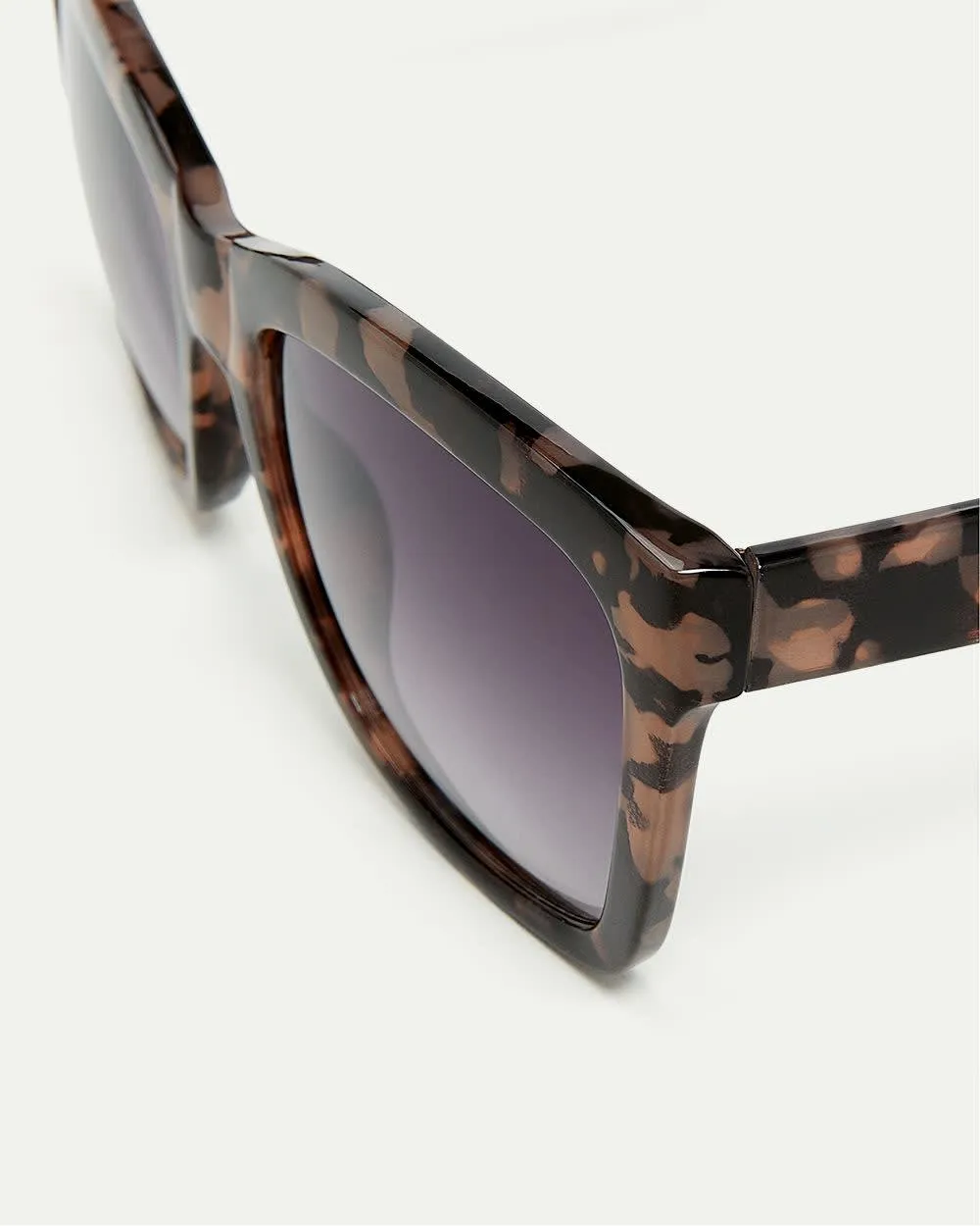 Tortoise Rectangular Sunglasses sold by Reitmans product image thumbnail 2