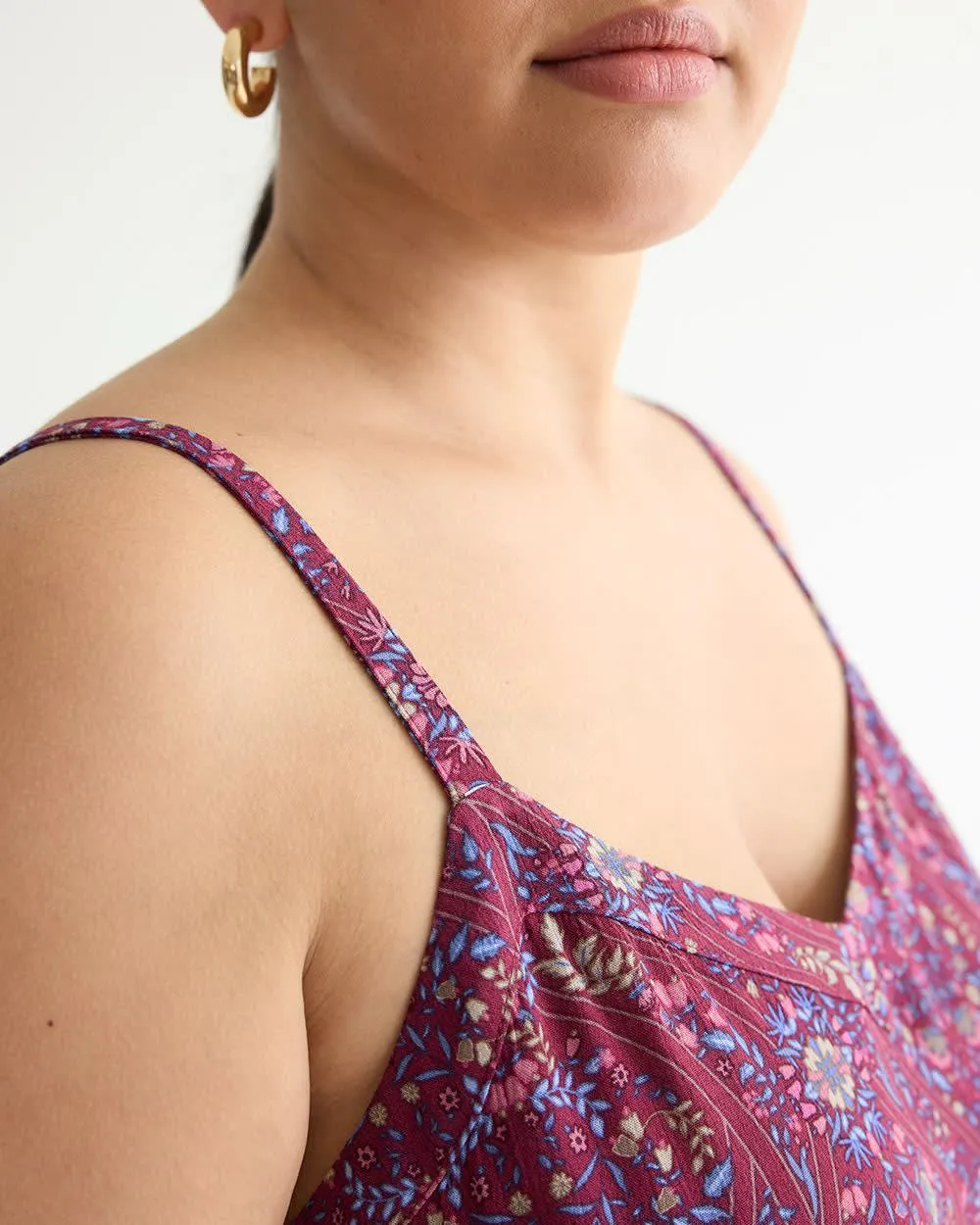 Sleeveless V-Neck Tiered Dress sold by Reitmans product image thumbnail 4