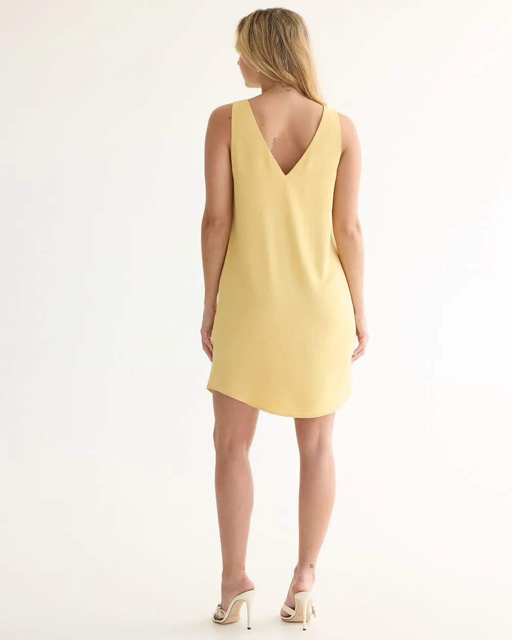 Sleeveless V-Neck Shift Dress sold by Reitmans product image thumbnail 3