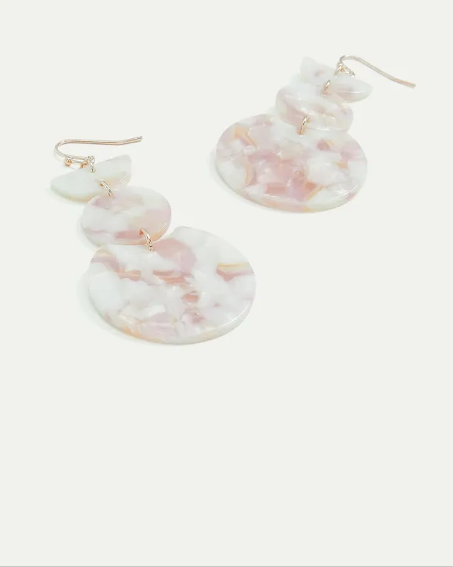 Statement Resin Pendant Earrings sold by Reitmans