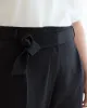 Tapered-Leg High-Rise Pant with Sash - Curvy Fit - The Timeless sold by Reitmans