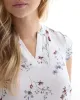 Cap-Sleeve Blouse with Split Neckline - R Essentials sold by Reitmans