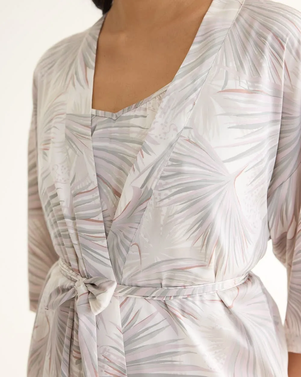 Satin Kimono Robe - R Line sold by Reitmans product image thumbnail 4