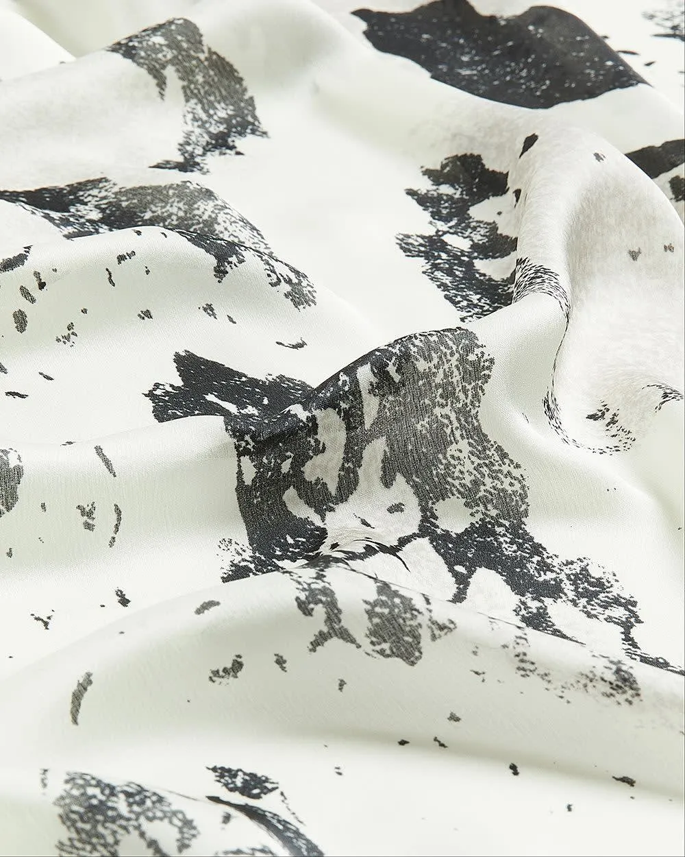 Square Satin Scarf with Snakeskin Pattern sold by Reitmans product image thumbnail 3