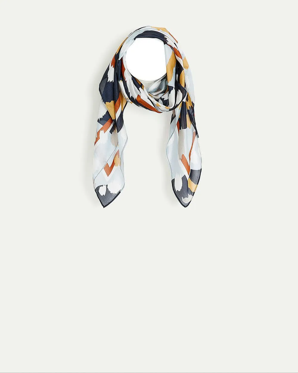 Square Satin Scarf with Animal Pattern sold by Reitmans