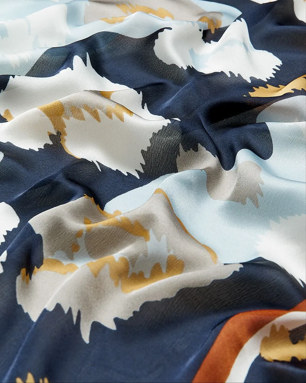 Square Satin Scarf with Animal Pattern sold by Reitmans product image thumbnail 3