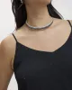 V-Neck Sleeveless Blouse with Tone-on-Tone Crystals sold by Reitmans