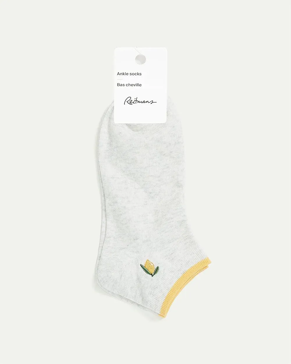 Cotton Anklet Socks with Lemon at Hem sold by Reitmans product image thumbnail 5